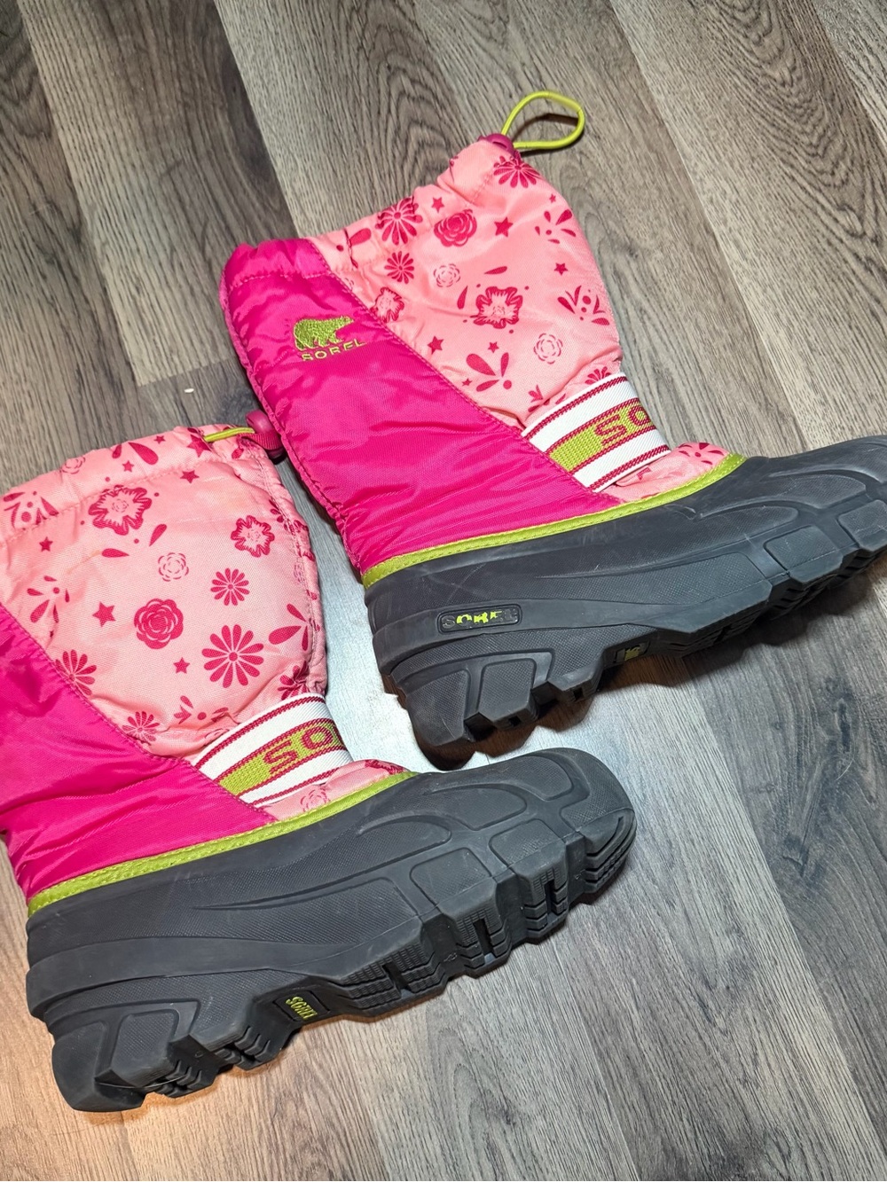 Sorel Kids' Pink Winter Boots 4